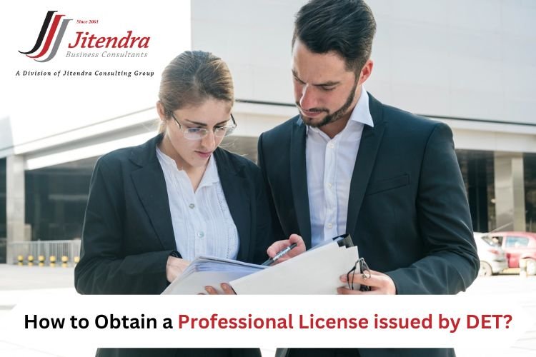 How to Obtain a Professional License issued by DET?